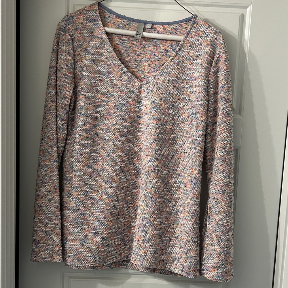 Kut from the Kloth Colorful Knit Long Sleeve Sweater